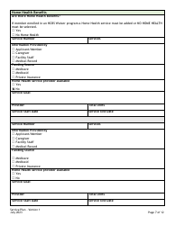 Service Plan Card/Assessment/Support Plans: Service Plan Form - Colorado, Page 7