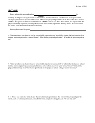 Physician&#039;s Certificate Emergency Exam - Vermont, Page 2