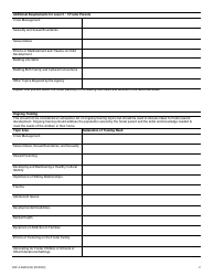 Form DCF-F-2685-E Individualized Training Plan - Wisconsin, Page 2