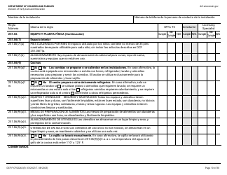 Formulario DCF-F-CFS2242-S Lista De Verificacion De La Licencia Inicial: Centros Grupales De Cuidado Infantil - Wisconsin (Spanish), Page 10