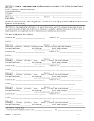 Form IC-1 Information Report - Maryland, Page 2