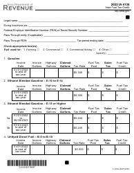 Form IA4136 (41-036) Iowa Fuel Tax Credit - Iowa