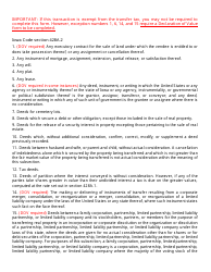 Instructions for Form 57-006 Real Estate Transfer - Declaration of Value - Iowa, Page 2