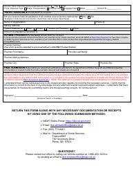 Form DSS-NEMT-970 Non-emergency Medical Travel (Nemt) Reimbursement Form - Day Trip - South Dakota, Page 2