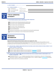 Form OP-1 Application for Motor Property Carrier and Broker Authority, Page 12