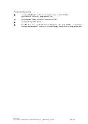 Form DV01D Special Witness Jurat for Dv Affidavit Forms - Queensland, Australia, Page 2
