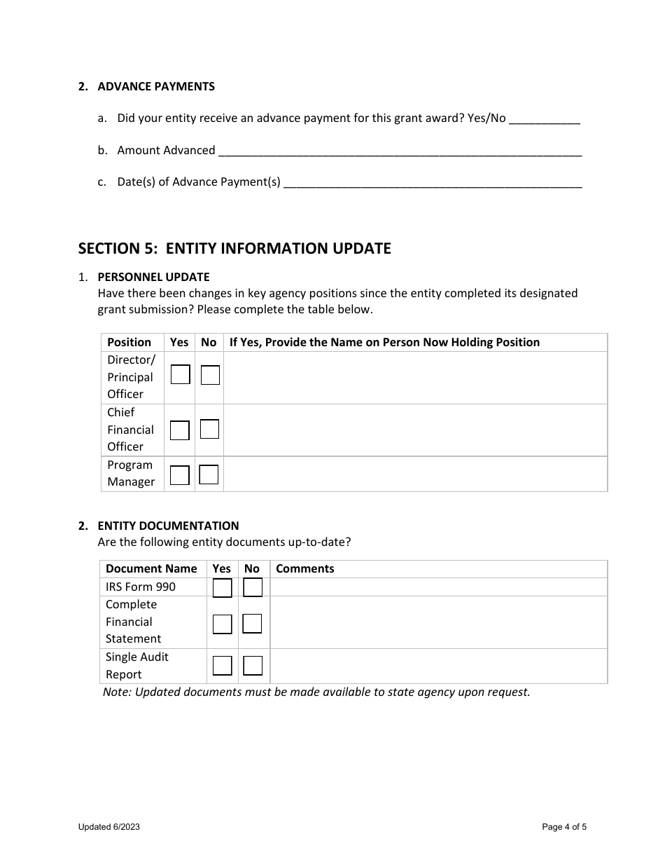 Designated Grant Status Report - Rhode Island, Page 4