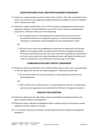 Form ADO202 Petition for Stepparent Adoption (Uncontested) - Minnesota, Page 4