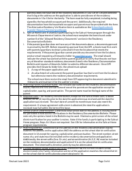 Student Application Checklist - Special Needs Scholarship Program - Wisconsin, Page 3