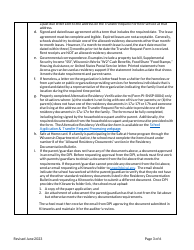 Transfer Request Checklist - Special Needs Scholarship Program - Wisconsin, Page 3