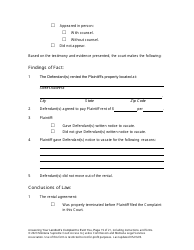 Answering an Action for Possession Packet (Answering Your Landlord&#039;s Complaint to Evict You) - Montana, Page 19