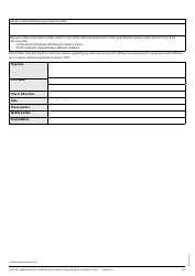 Form 42 Application for Certificate of Cessation of Requirement in Section 171(4) - Queensland, Australia, Page 2