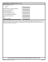 FEMA Form FF-104-FY-22-231 Proof of Loss - Hermit&#039;s Peak/Calf Canyon Fire, Page 3