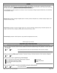 FEMA Form FF-104-FY-22-230 Notice of Loss - Hermit&#039;s Peak/Calf Canyon Fire, Page 2