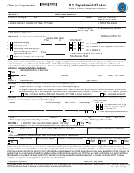 Document preview: Form CA-7 Claim for Compensation