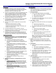 Form 3400-245 Septage: Streamlined Sandy Site Variance Request - Wisconsin, Page 5
