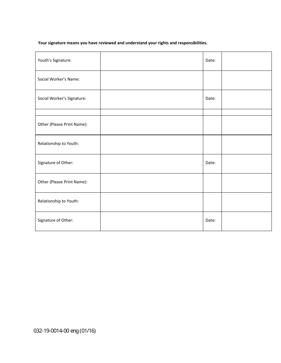 Form 032-19-0014-00-ENG Youth Rights Acknowledgement Form - Virginia, Page 3