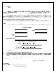 State Equipment Lease Forms - Washington, Page 3