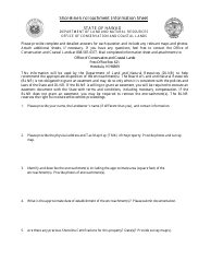 Shoreline Encroachment Information Sheet - Hawaii