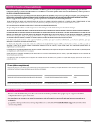 Formulario RE400SWEB Formulario De Re-evaluacion De Cuidados Para Ninos - Idaho (Spanish), Page 4
