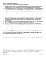 Formulario ODM10250 Solicitud De Informacion (Rfi) - Ohio (Spanish), Page 2