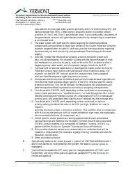 Source Protection Plan Checklist - Vermont, Page 2
