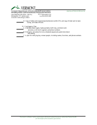 Source Protection Plan Checklist - Vermont, Page 5