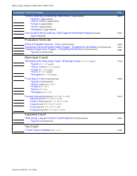 Form 10636 Publications Order Form - New Jersey, Page 5