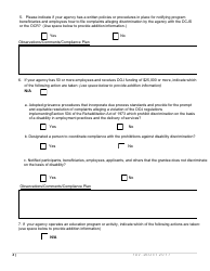 Civil Rights Compliance Certification Form - New York, Page 3
