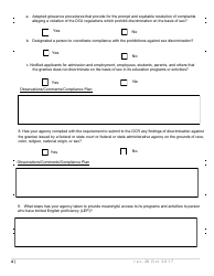 Civil Rights Compliance Certification Form - New York, Page 4