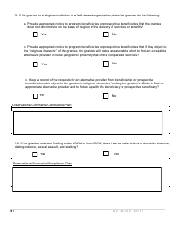 Civil Rights Compliance Certification Form - New York, Page 7