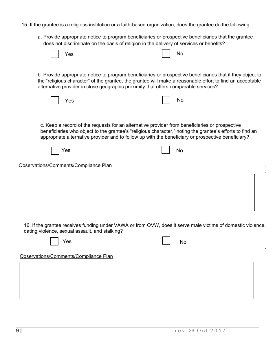 New York Civil Rights Compliance Certification Form - Fill Out, Sign ...