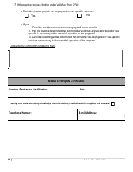 Civil Rights Compliance Certification Form - New York, Page 8