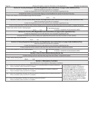 Form BT-1 (State Form 43760) Business Tax Application - Indiana, Page 4