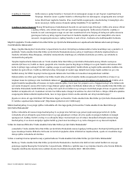 DSHS Form 10-329 Declaration of Understanding - Washington (Somali), Page 2