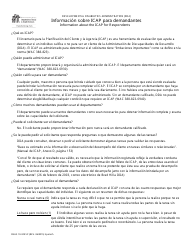 DSHS Formulario 10-329 Declaracion De Entendimiento - Washington (Spanish)