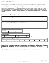 Integration Loan Application Form - United Kingdom, Page 11