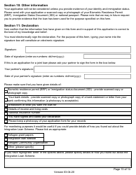 Integration Loan Application Form - United Kingdom, Page 13
