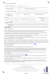 Gro Adoption Certificate Application Form - United Kingdom, Page 2