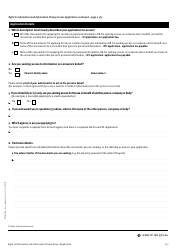 Form 1 RTI-IP Right to Information and Information Privacy Access Application - Queensland, Australia, Page 2