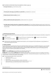 Form 1 RTI-IP Right to Information and Information Privacy Access Application - Queensland, Australia, Page 3