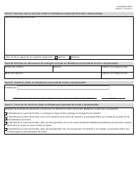 Formulario 2276-S Formulario De Admision - Texas (Spanish), Page 2