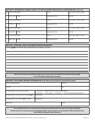 Personal Health Information Request Form - Manitoba, Canada, Page 2
