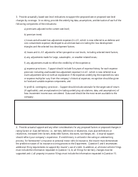 Rate Procedural Informational Summary for All New (Including Start-Ups) and Revised Rate Filings - Rhode Island, Page 2