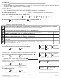 Burning Permit Application Form - Washington, Page 3