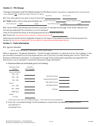 Burning Permit Application Form - Washington, Page 4