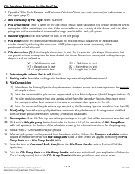 Burning Permit Application Form - Washington, Page 8