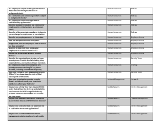 Third-Party Assessment Form - Texas, Page 6