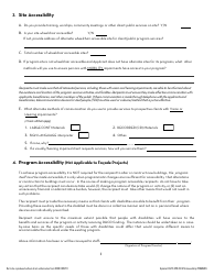 Accessibility Certification Form - Washington, D.C., Page 3