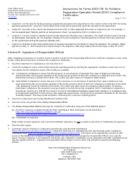 Instructions for Form 4530-178 Air Pollution Registration Operation Permit (Rop) Annual Compliance Certification - Wisconsin, Page 11